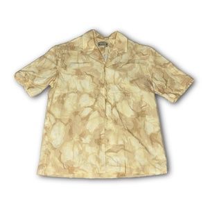 Mango Short Sleeve Button Down